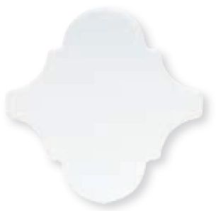Арт. ADNE8109 Liso Blanco Z Adex ADNE8109 Arabesco Liso Blanco Z 15x15