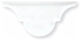 Арт. ADST8008 Biselado Remate Snow Cap Adex ADST8008 Arabesco Biselado Remate Snow Cap 7,5x15