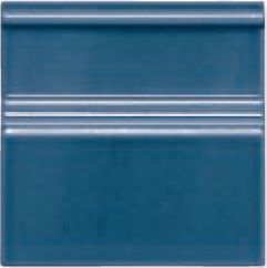 Арт. ADMO5206 Rodapie Clasico Azul Oscuro Adex Modernista ADMO5206 Rodapie Clasico Azul Oscuro 15x15