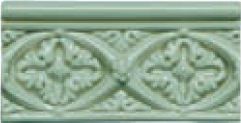 Арт. ADMO4005 Relieve Bizantino Verde Claro Adex Modernista ADMO4005 Relieve Bizantino Verde Claro 7,5x15