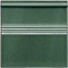 Арт. ADMO5205 Rodapie Clasico Verde Oscuro Adex Modernista ADMO5205 Rodapie Clasico Verde Oscuro 15x15