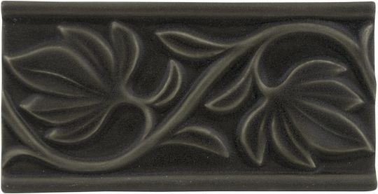 ADNT5029 Relieve Hojas Charcoal Adex ADNT5029 Relieve Hojas Charcoal 7,5x15
