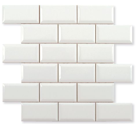 Арт. ADNE2024 Biselado PB Blanco Z 5x10 Enmallado Adex ADNE2024 Biselado PB Blanco Z 5x10 Enmallado 30,5x30,9