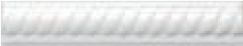 Арт. ADNE5157 Trenza PB Blanco Z Adex ADNE5157 Trenza PB Blanco Z 2,5x15