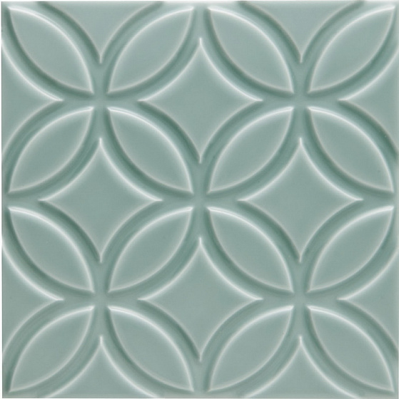 Арт. ADNE4147 Liso Botanical Sea Green Adex Neri ADNE4147 Liso Botanical Sea Green 15x15