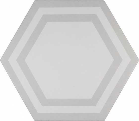 Арт. ADPV9019 Pavimento Hexagono Deco Light Gray Adex ADPV9019 Pavimento Hexagono Deco Light Gray 20x23