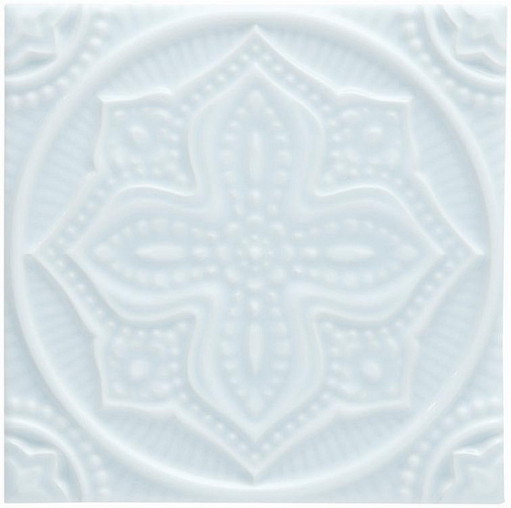 Арт. ADST4096 Relieve Mandala Planet Ice Blue Adex ADST4096 Studio Relieve Mandala Planet Ice Blue 14,8x14,8