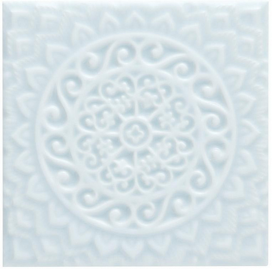 Арт. ADST4102 Relieve Mandala Universe Ice Blue Adex ADST4102 Studio Relieve Mandala Universe Ice Blue 14,8x14,8